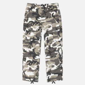 SNOW CAMO MILITARY CARGO PANT RIPSTOP